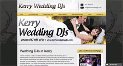 Desktop Screenshot of kerryweddingdjs.com